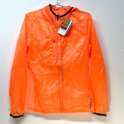 REEBOK Z81261 (S) Women's Veste Running Jacket Orange Transparent