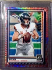 2025 Panini Donruss Optic Bo Nix 100 Emoji Short Print