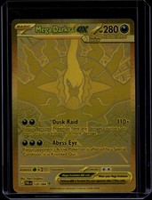 Pokemon TCG Mega Darkrai ex 120/084 Pitch Black Mega Hyper Rare NM
