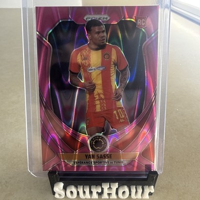 2025 Panini Prizm Club World Cup Yan Sasse RC Pink Seismic Prizm /299