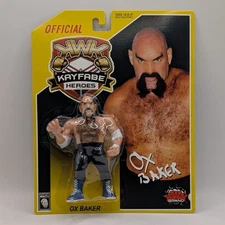 KWK 2025 Kayfabe Heroes Ox Baker MOC Retro Yellow Card