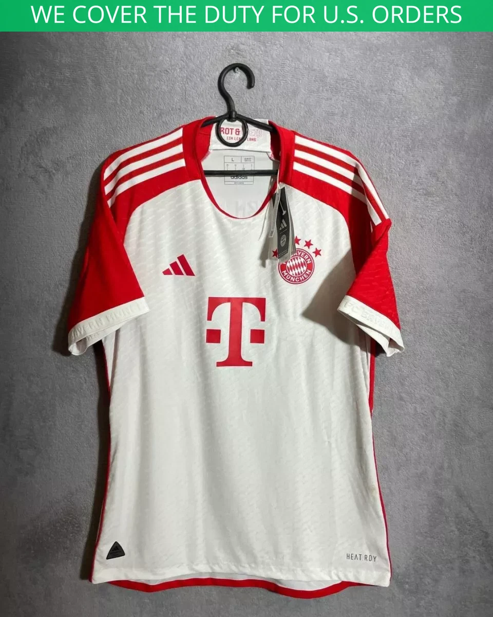 Bayern Munich White International Club Soccer Fan Shirts for sale
