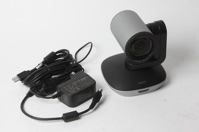 LOGITECH PTZ Pro 2 V-U0035 Video Conference Camera - Silver-W/Adapter NO REMOTE