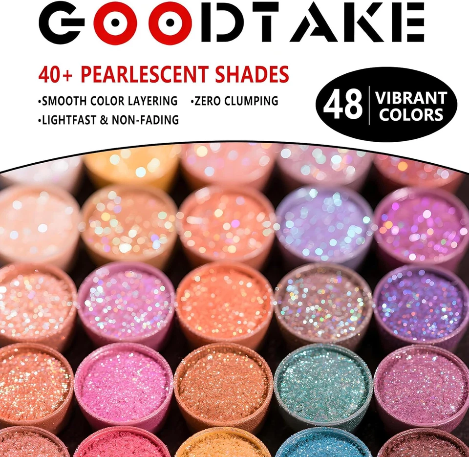 GOODTAKE Grass Green Mica Powder, Mica Pigment Powder for Soap Making, Candle Ma - Image 3 of 4