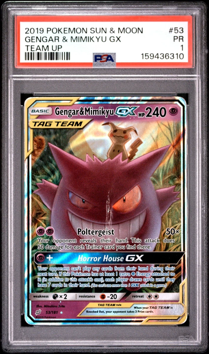 Gengar Pokémon TCG Sun & Moon Individual Collectible Card Game