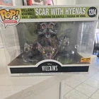 Funko POP! Disney Villains Lion King SCAR WITH HYENAS #1204 Hot Topic Exclusive