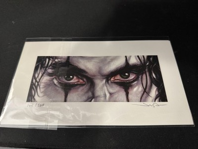 Jason Edmiston EWAF ERIC DRAVEN 9x5 #106/388 Eyes Without A Face THE CROW