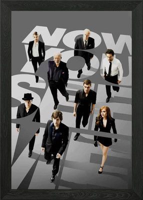 Now You See Me Filmposter Gerahmt Wandbild Poster Leinwanddruck Bild