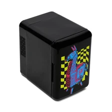 Fortnite 6 Can Mini Fridge, Loot Llama, Black, Refrigerator, by Orbit, NIB, Epic