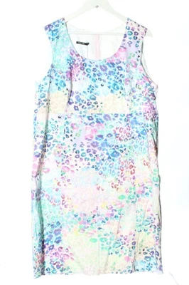 MARC AUREL Vestido de cóctel Mujeres Vestido Talla EU 52 blanco-azul elegante - Imagen 1 de 4