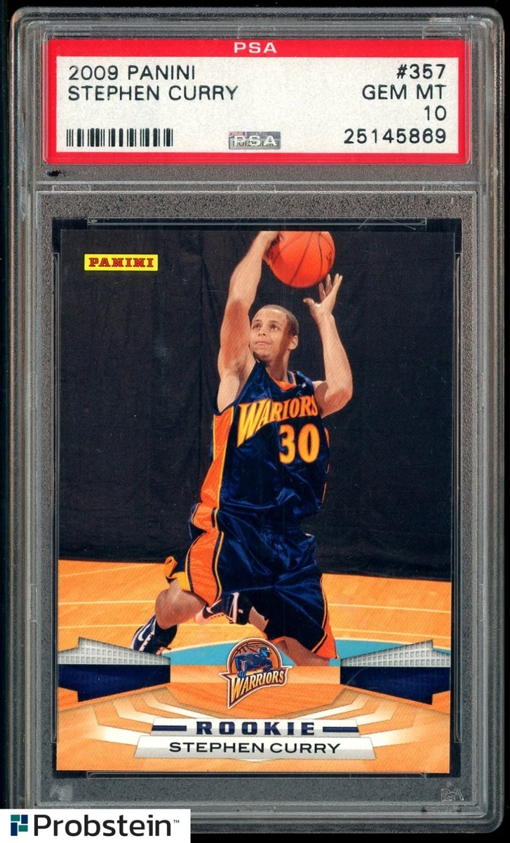 Stephen Curry Professional Sports Authenticator (PSA) Basketball