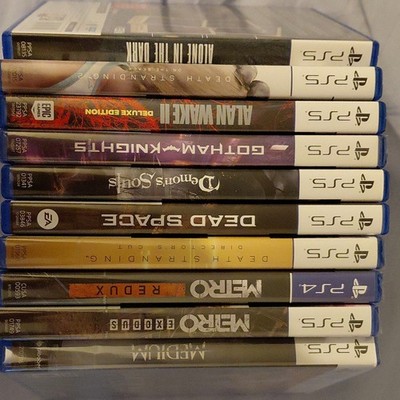 PS5 Spielesammlung Alan Wake 2, Dead Space, Demons Souls, Death Stranding etc.