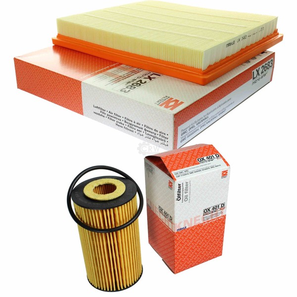 Mahle / Knecht Set Filterpaket Luftfilter LX 2683 ÖLfilter OX 401D-image