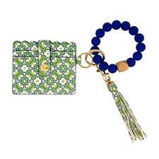 New Laura Park Serendipity Keychain Wristlet Wallet - New Pattern  Just In 