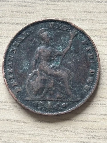 1840 Victoria Farthing — photo from the most recent tracked eBay sale