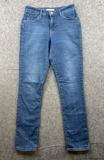 Levi's Classic Mid-Rise Skinny Jeans Women's Blue Denim Size 8M 29xL30 