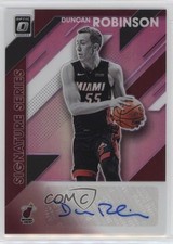 2019 Donruss Optic Signature Series Pink Prizm 23/25 Duncan Robinson Auto 0hu5