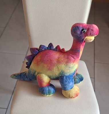 Bunter Dinosaurier Plüschtier Littlefood ca. 38 cm lang 