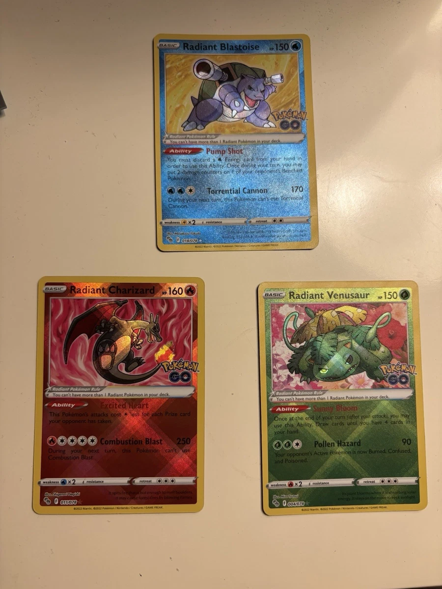 Preços baixos em Cartões TCG de Pokémon Radiant Charizard | eBay