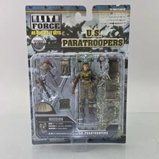 Elite Force 1:18 U.S. Paratroopers LT LUCAS 101st AB Medic Mortar Action Figure