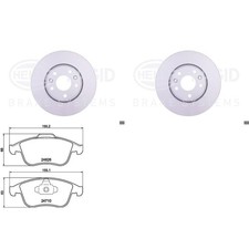 Disque de frein Renault R8
