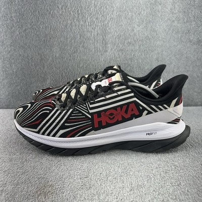 Hoka One One Ironman Mach 4 Mens Size 13 Black White Running Shoes Sneakers