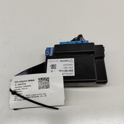 ISUZU D-MAX MK2 Verteilergetriebe Steuergerät 8981861100 2.5D 85kW 2012 28970784