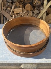 Antique Wooden Garden Soil Riddle Sieve