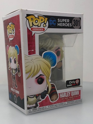 Funko POP! Heroes DC Comics DC Super Heroes Harley Quinn #301 CAJA DAÑADA - Imagen 12 de 14
