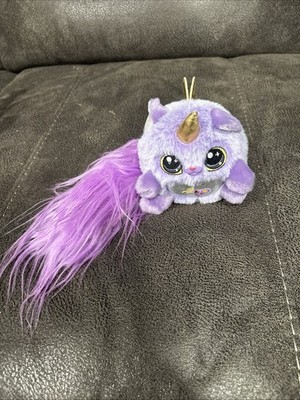 Zuru Rainbocorn Purple Series 3 Ragamuffin Kittycorn Wings Fluffy Tail 4'' Plush