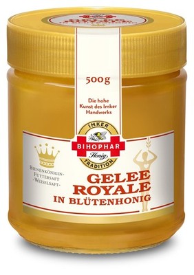Gelée Royale in Blütenhonig, 500g