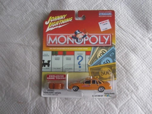 2003 Johnny Lightning Monopoly: New York Ave. '97 Ford Crown Victoria NIP