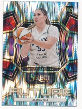 ALISSA PILI 2024 PANINI SELECT FUTURE SILVER SHOCK PRIZM #21 RC ROOKIE WNBA MINT