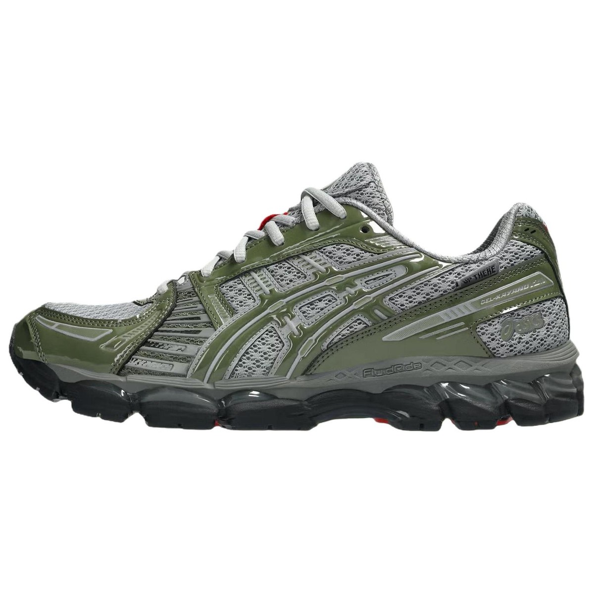 UP THERE x ASICS GEL Kayano 12.1 Running Shoes Unisex Light Gray