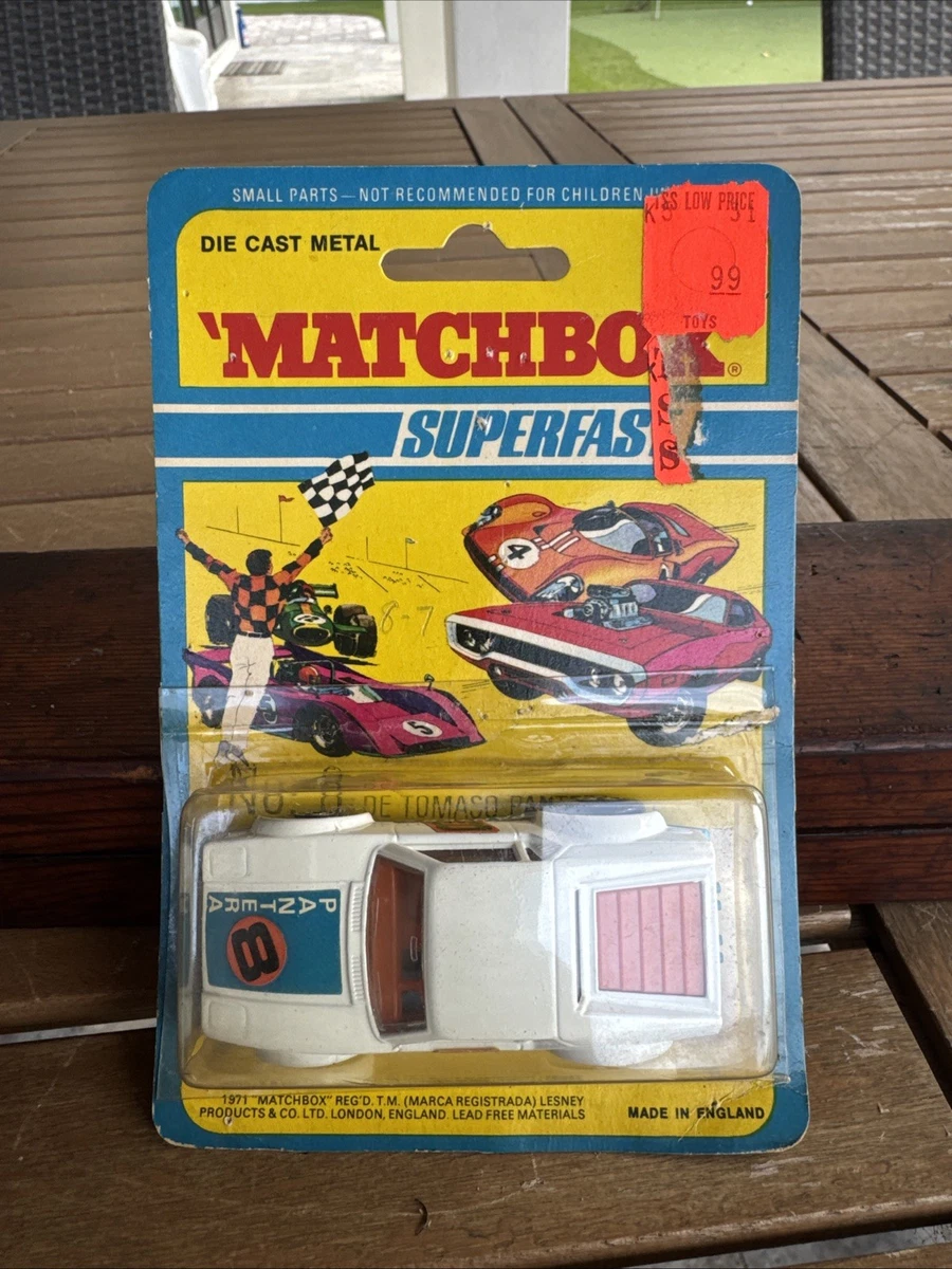 Matchbox DeTomaso Vintage Manufacture Diecast Cars, Trucks & Vans