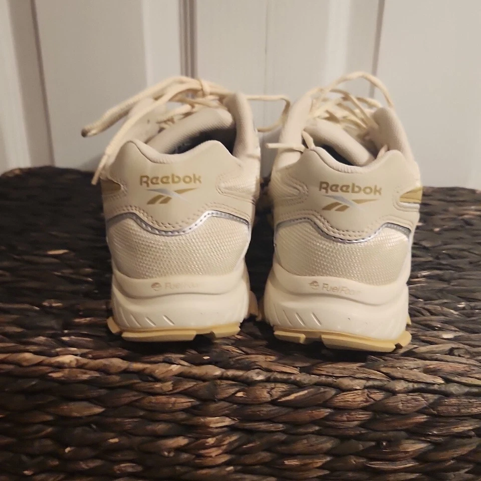 Reebok Womens Hyperium Work Safety Shoes Cream Size 10.5 Wide Steel Toe Workwear - Image 3 of 4