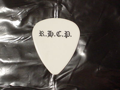 RED HOT CHILI PEPPERS JANE'S ADDICTION Dave Navarro 1997 Tour GUITAR PICK
