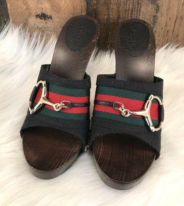 gucci black mules