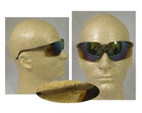 Uvex Genesis Safety Glasses Earth Frame With Gold Mirror Lens Uvex Genesis Safety Glasses Earth Frame With Gold Mirror Lens