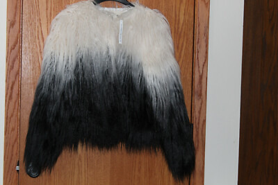 STUNNING! NWT Thread & Supply Faux Fur Jacket size M