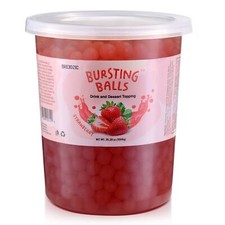 BREXONIC Boba Pearls Popping Bursting Boba, T...