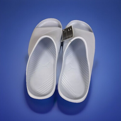 Nike Air Jordan Post Slide Football Sandals Grey Mens Size 9 
