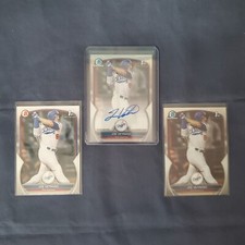 Bowman Draft Baseball 2023 Joe Vetrano 1st Prospect Auto CDA-JV, BDC-91, BD-91