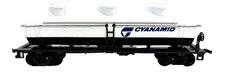 HO Bachmann Cyanamid  42'  3-Dome Tank Car 76036 in Original Box