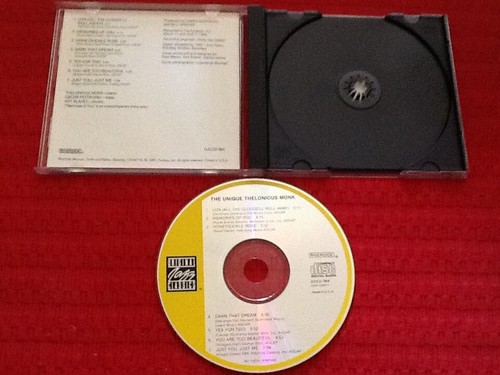THELONIUS MONK~the unique RIVERSIDE 1987 ~ CD ~like NEW ... JAZZ HERITAGE SERIES - Picture 4 of 5