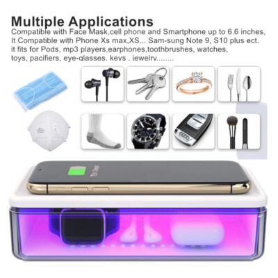 UV Sanitizer Box Jewelry Watch Glasses Phone UV Sterilizer