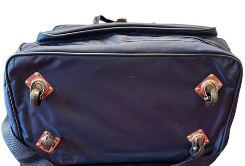 Carnival Cruise Expandable Roller Weekender Travel Bag The Fun Ships CLEAN EUC - Picture 4 of 6