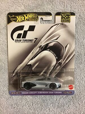 Hot Wheels Premium Pop Culture Gran Turismo 7 Nissan Concept 2020 Vision – 1:64 Scale Diecast Car - View #7