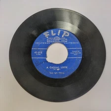 45 Record The Six Teens A Casual Look/Teen Age Promise Flip Records VG