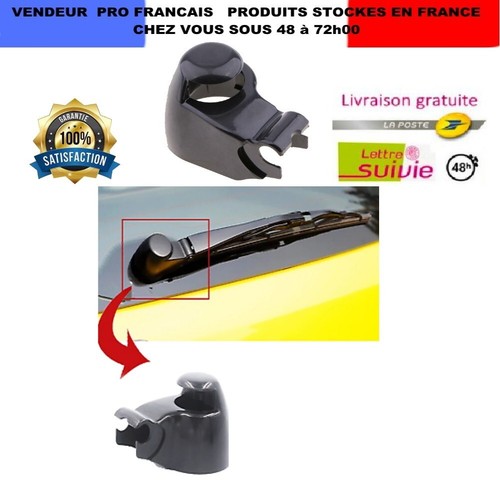 X AUTOHAUX - Capuchon Bras Essuie-glace Arrière Pour VW Tiguan (2009-2011) - Réf. 6Q6955435D - Plastique Noir